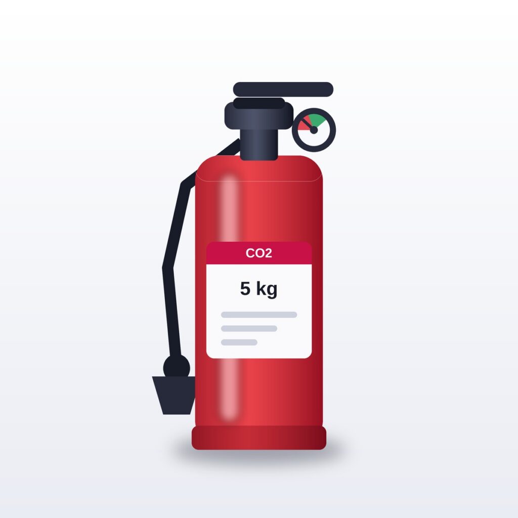 Extincteur CO2 5 kg