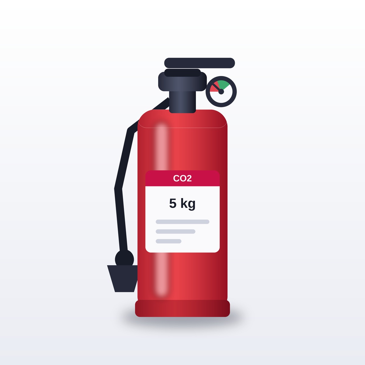 Extincteur CO2 5 kg